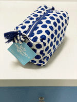 LCA Cosmetic/Toiletry Bag - MED (Blue Spot)