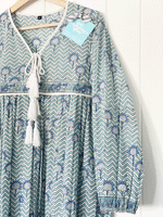 LCA Summer Dress - Sleeves (Seafoam) Size M